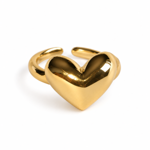 Lyra Heart Ring