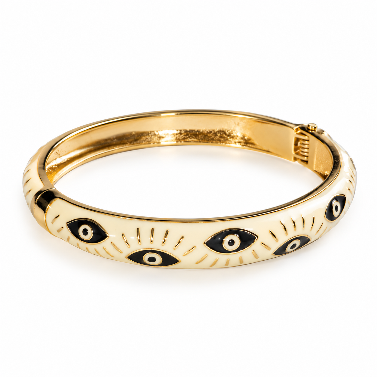 Lyra Evil Eye Bangle